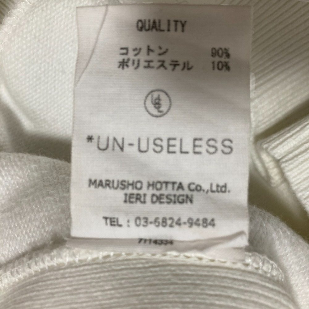 アンユースレス USL CREW NECK ニット スウェット