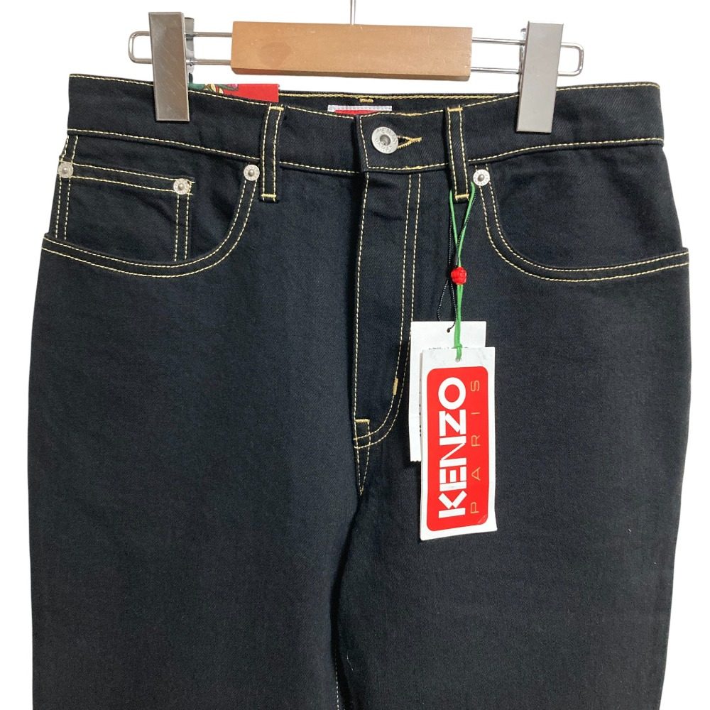 ケンゾー ソリッドアサガオストレート デニムパンツ