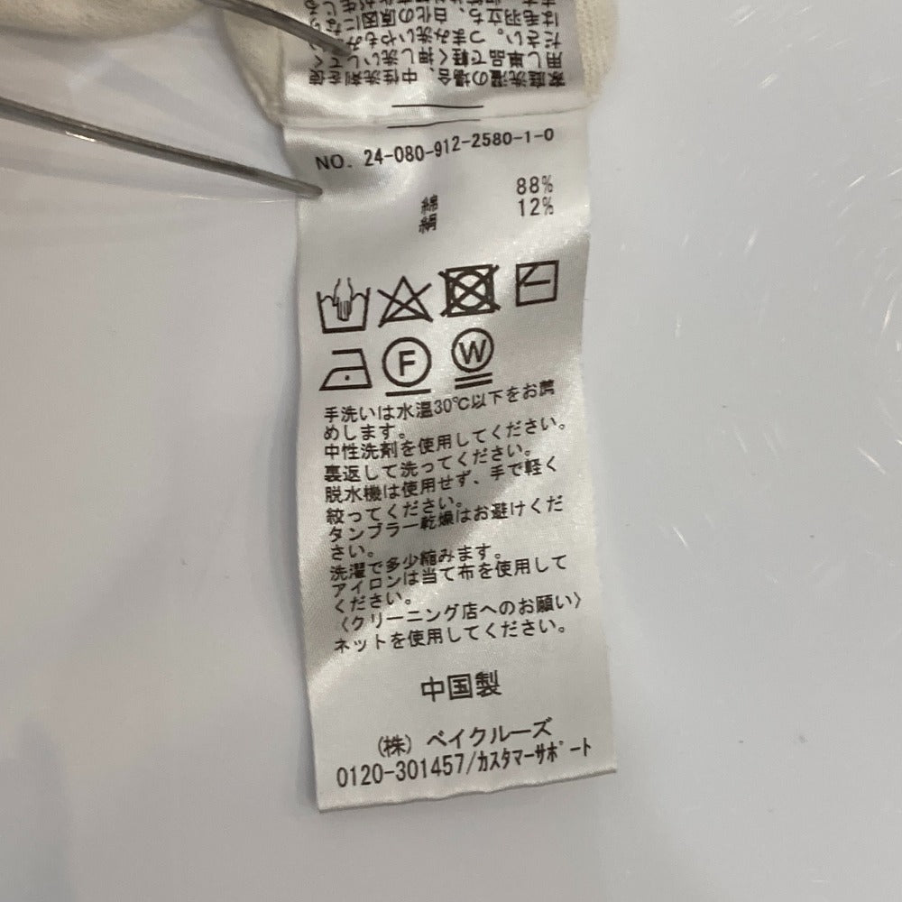 SLOBE IENA シルクブレンド ドルマンスリーブカットソー