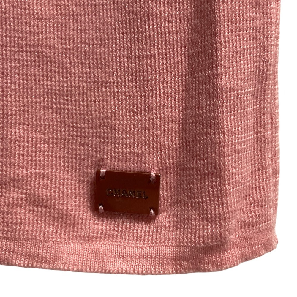 シャネル カシミヤノースリーブニットベスト