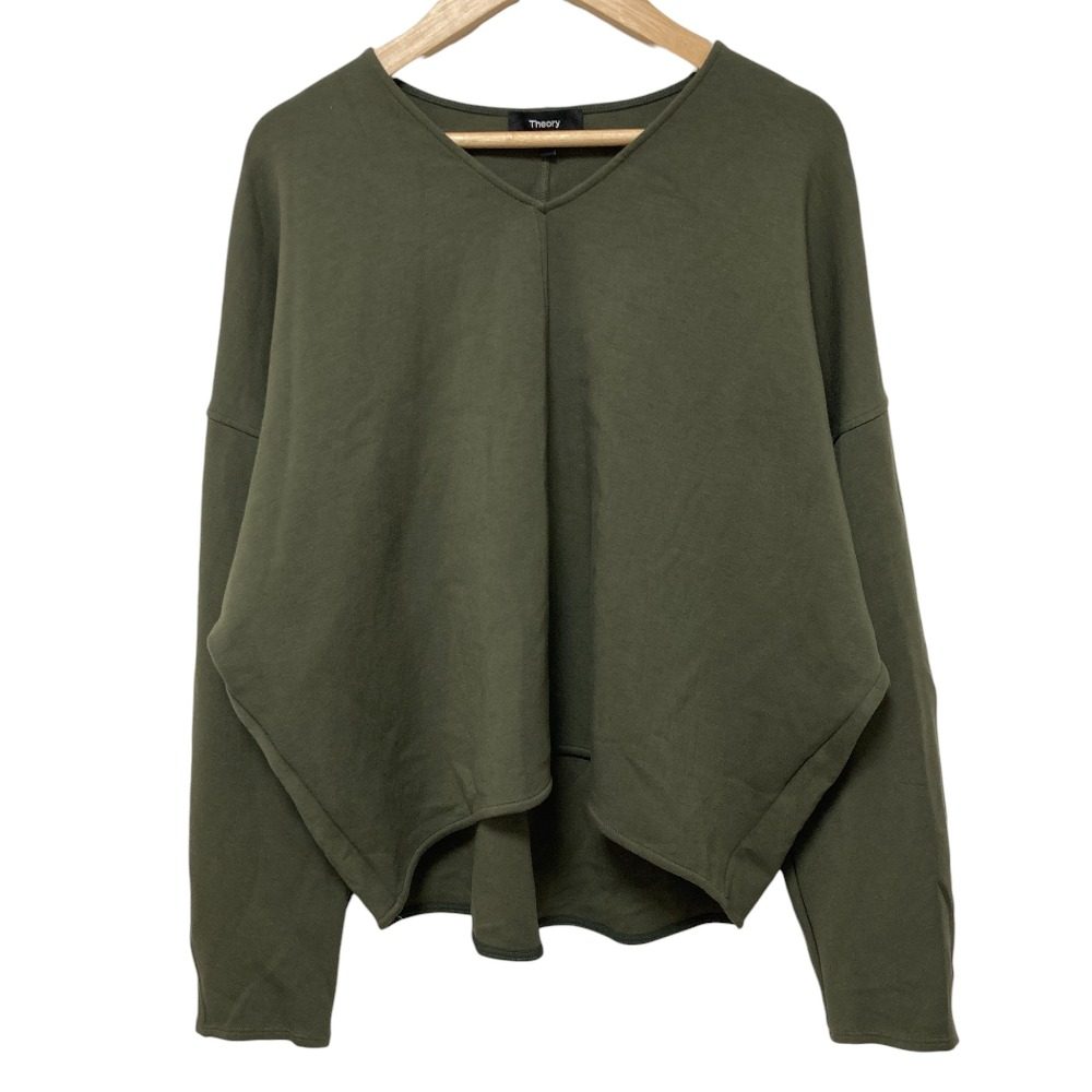 セオリー DOUBLE KNIT LT N ニットロングスリーブカットソー