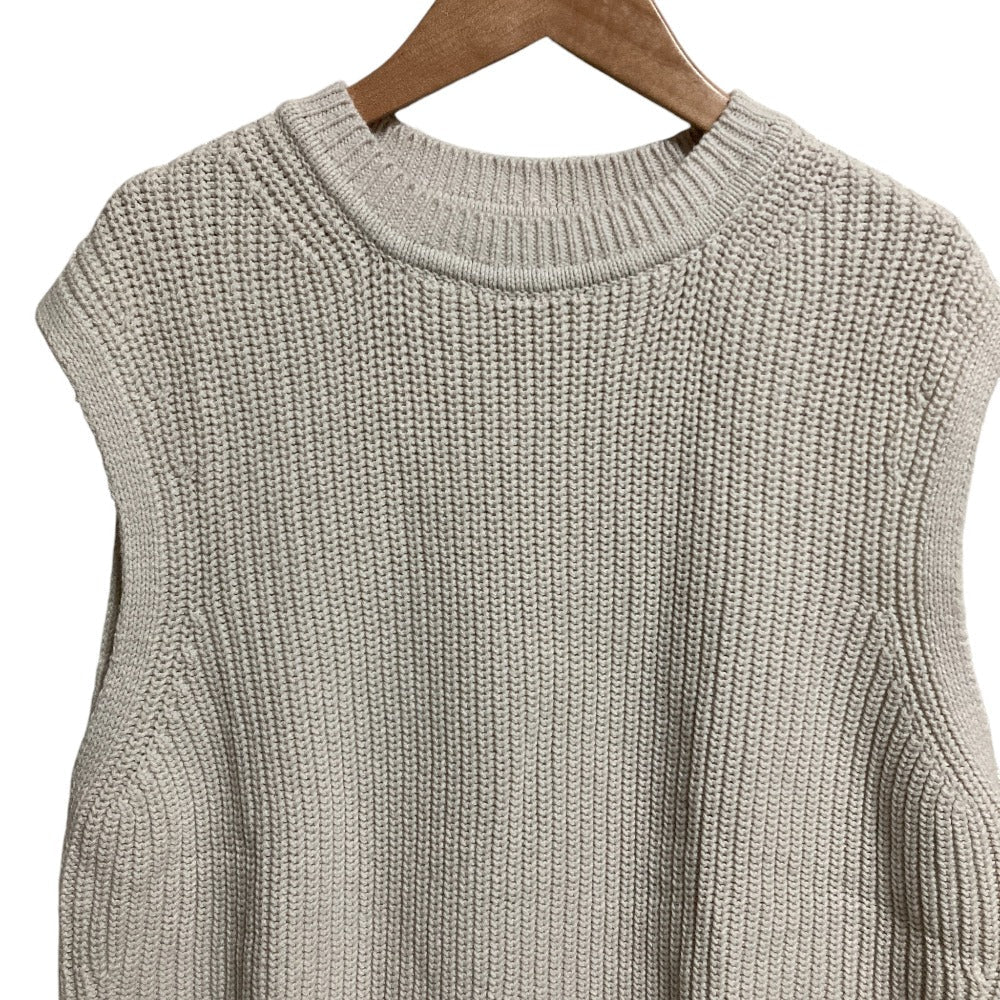 セオリーリュクス BROOME TULLY クロシェニットノースリーブ