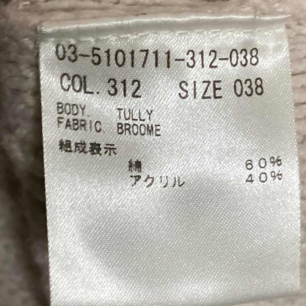 セオリーリュクス BROOME TULLY クロシェニットノースリーブ