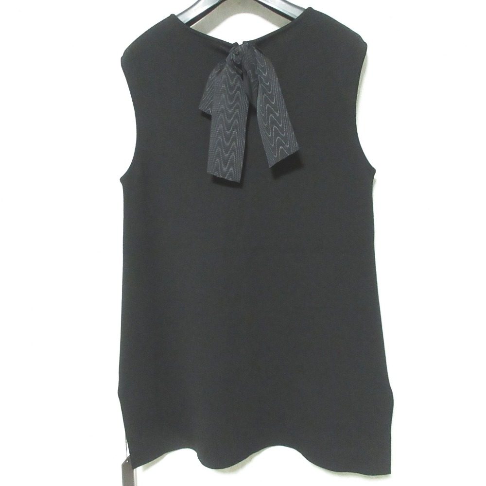 フォクシー Two Frill Ruffle Hem Dress ニットワンピース