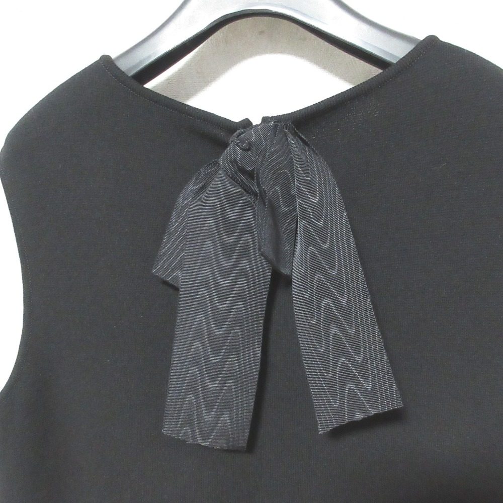 フォクシー Two Frill Ruffle Hem Dress ニットワンピース