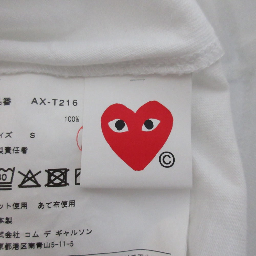 プレイコムデギャルソン ハートワッペン Tシャツ