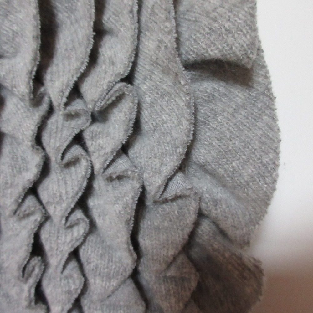 THE FLATS KNIT SEW FRILL TOP キャミソール ビスチェ