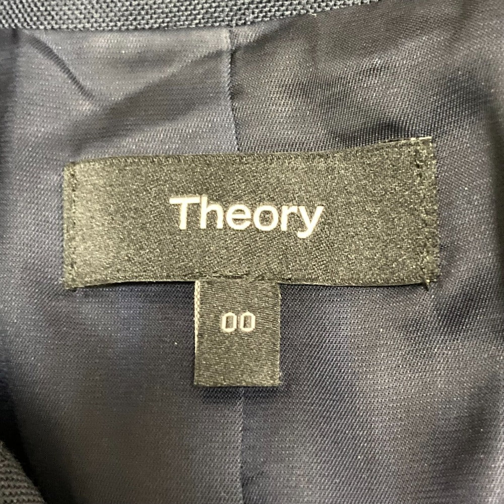 セオリー OXFORD WOOL BOXY DB ジャケット