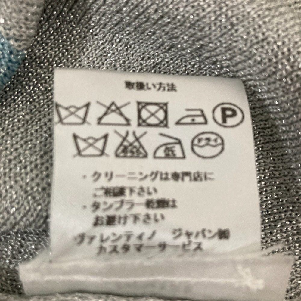 レッドヴァレンティノ ラメニットカーディガン