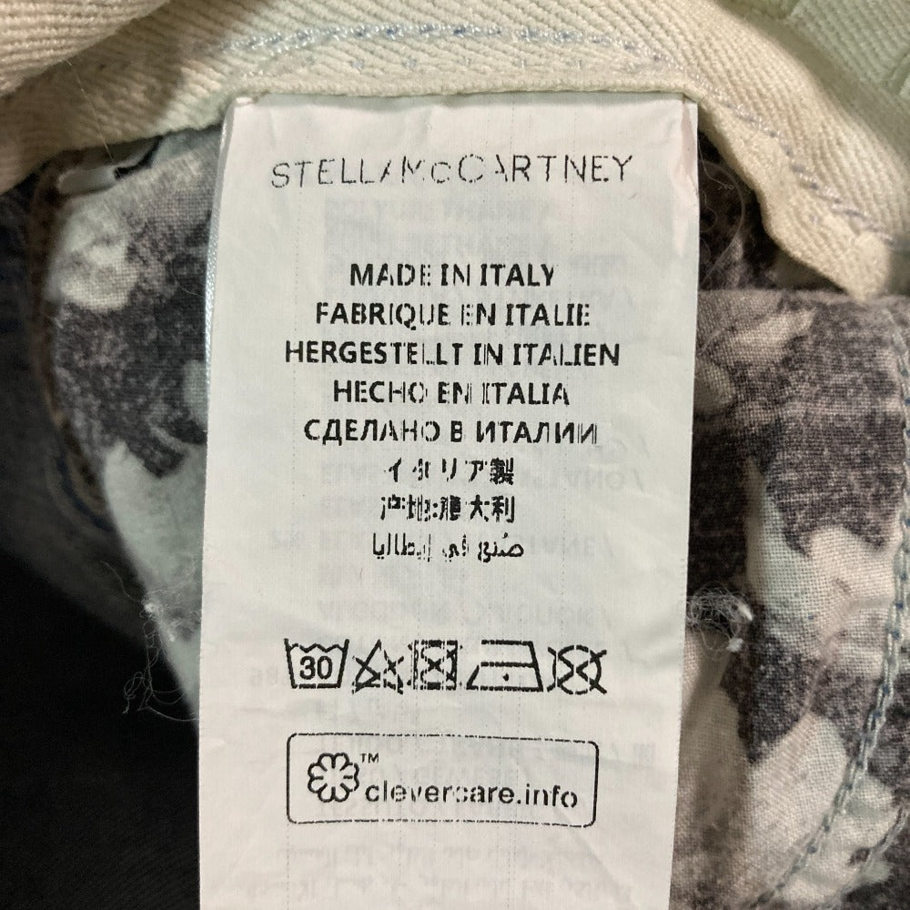 ステラマッカートニー スタープリント ストレッチデニムパンツ