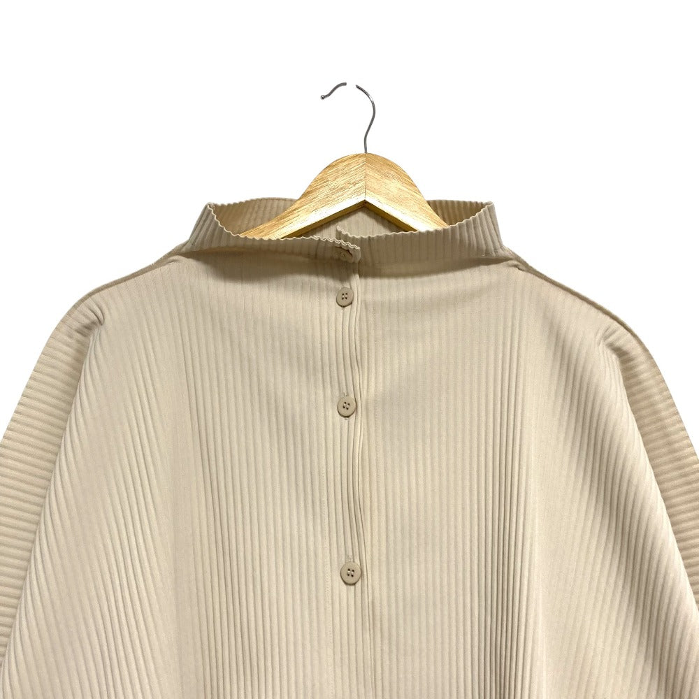 me ISSEY MIYAKE スタンドカラーワイドシャツ