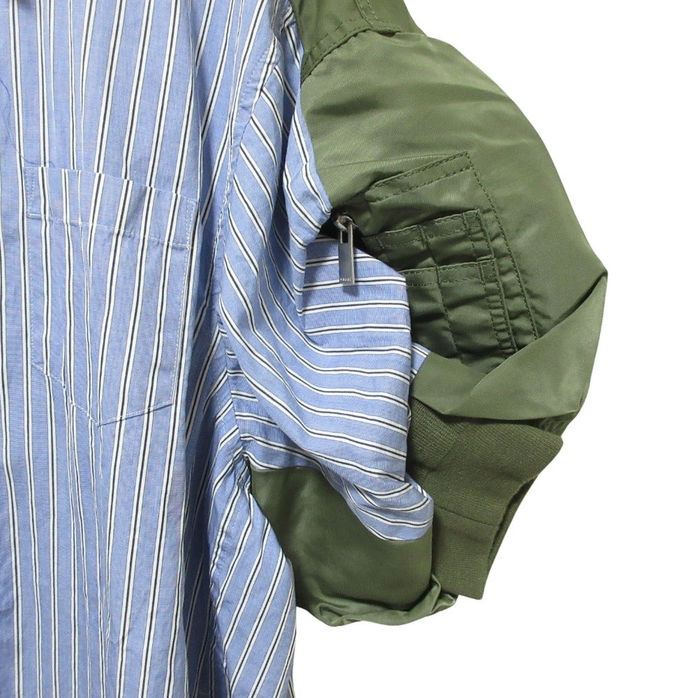 サカイ Cotton Poplin x Nylon Twill ドレス