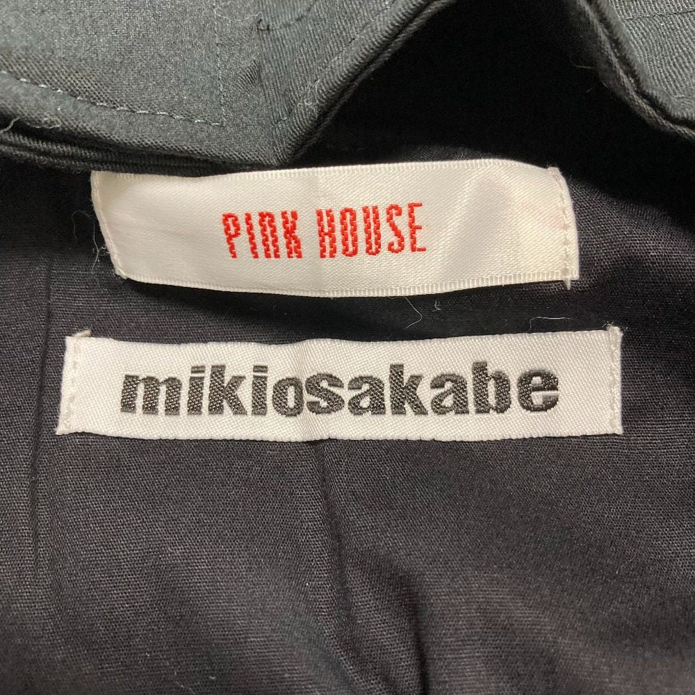 PINK HOUSE MIKIO SAKABE ワッペン刺繍フーディーMA-1フライトジャケット