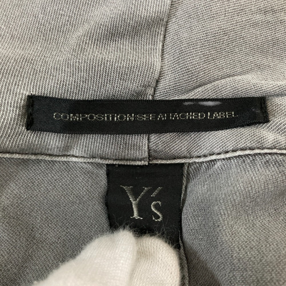 Y's yohji yamamoto フード付きジップコート