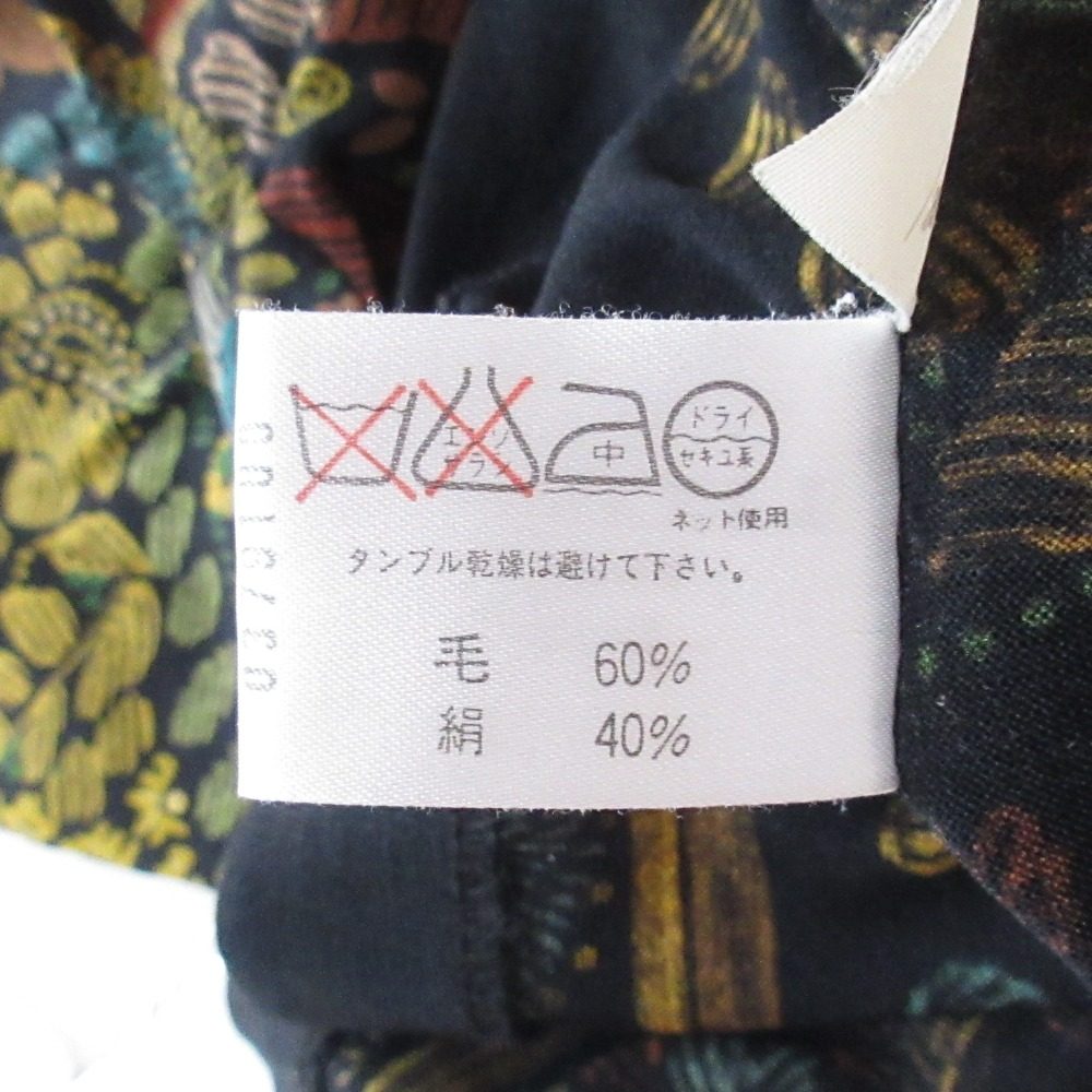 レオナール ウールシルク ブラウス