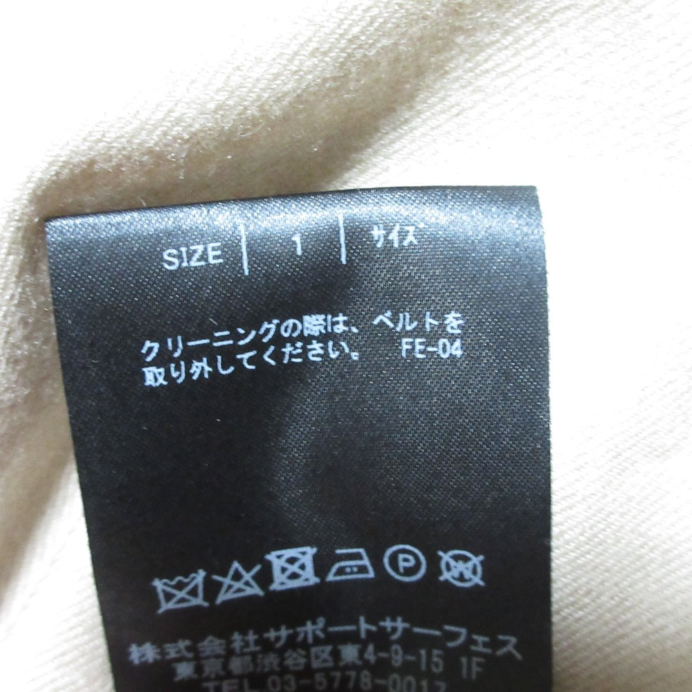サポートサーフェス 長袖シャツワンピース