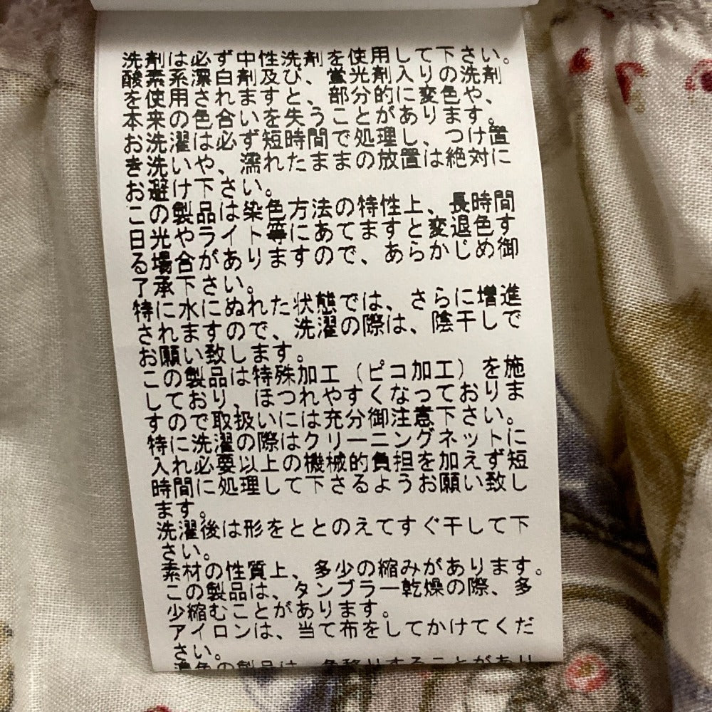 ピンクハウス ロゼットプリント スカート