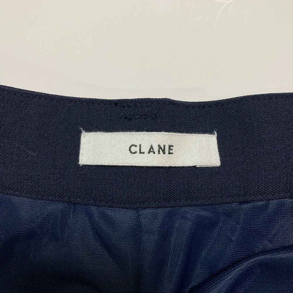 CLANE ストレッチワイドパンツ