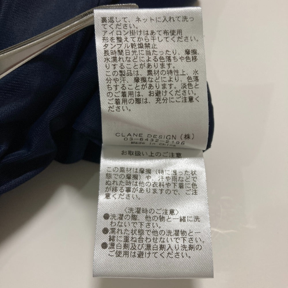 CLANE ストレッチワイドパンツ