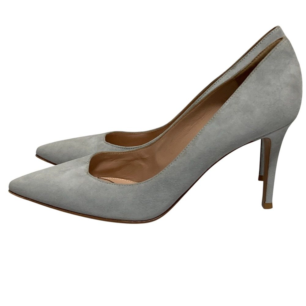 ジャンヴィトロッシ スエードパンプス