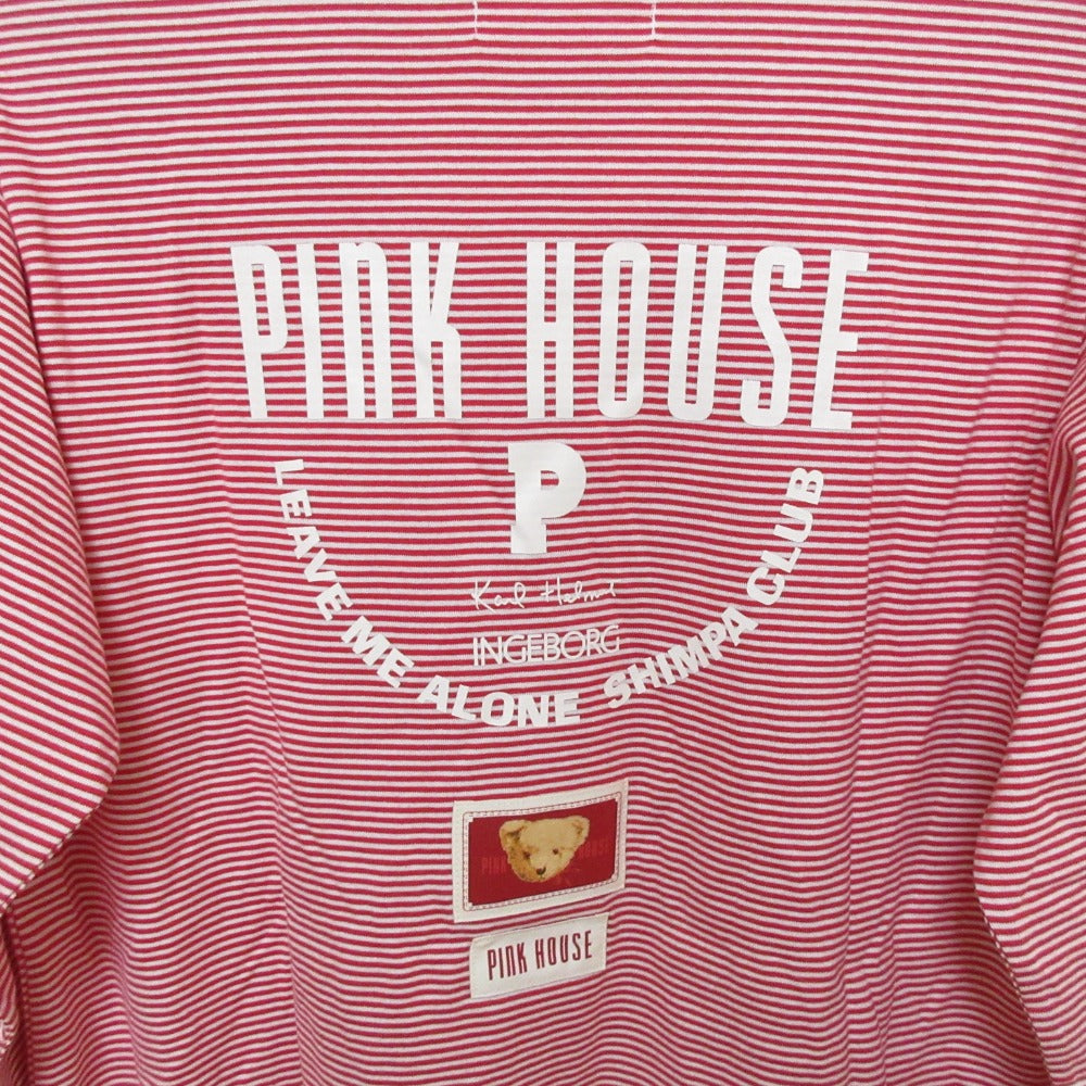 PINK HOUSE ボーダーロングスリーブTシャツ