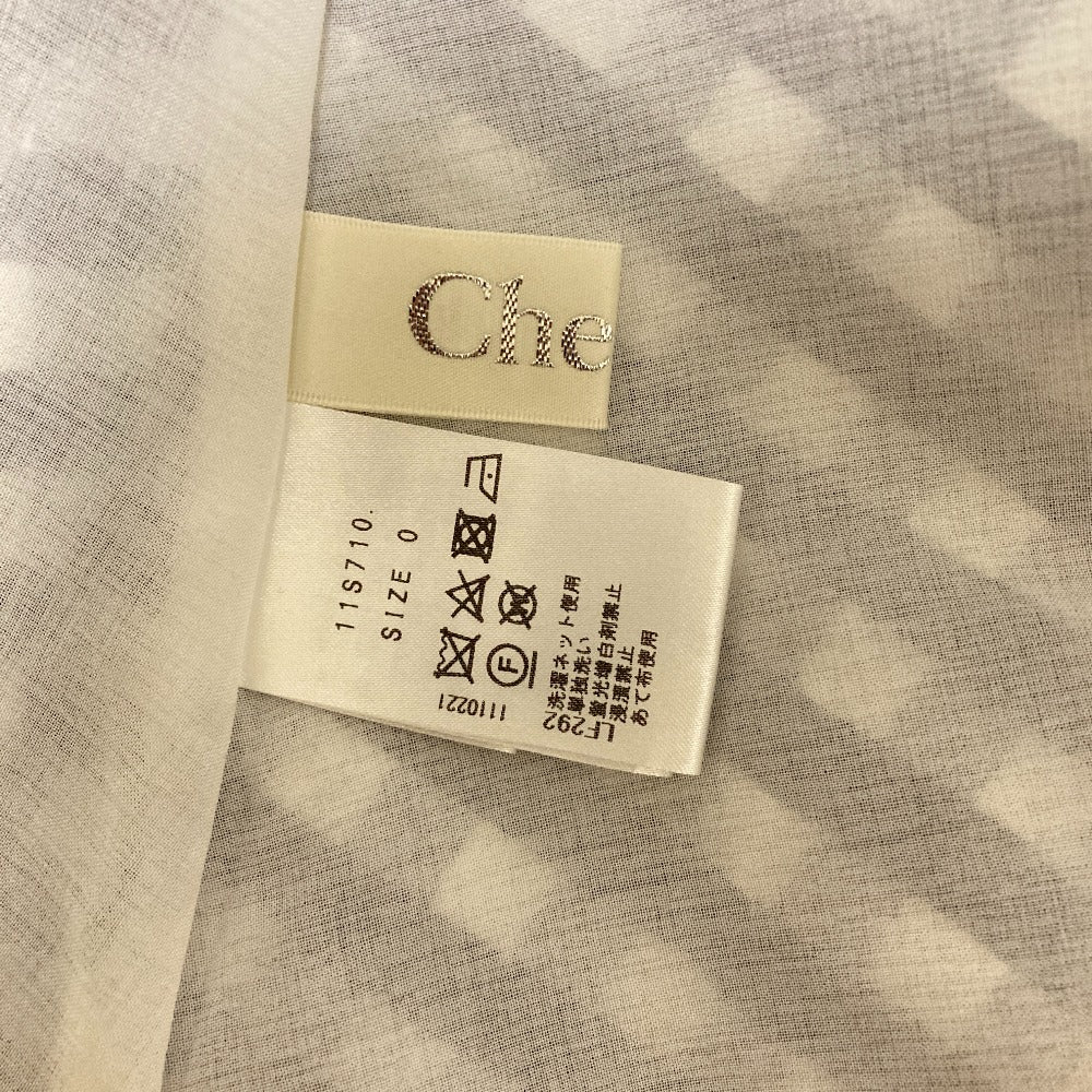 チェスティ オーガン刺繍チェックスカート