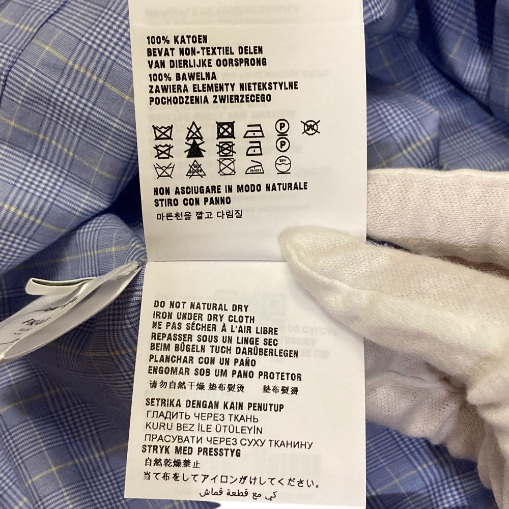 プラダ プリンスオブウェールズ チェック ショートスリーブシャツ