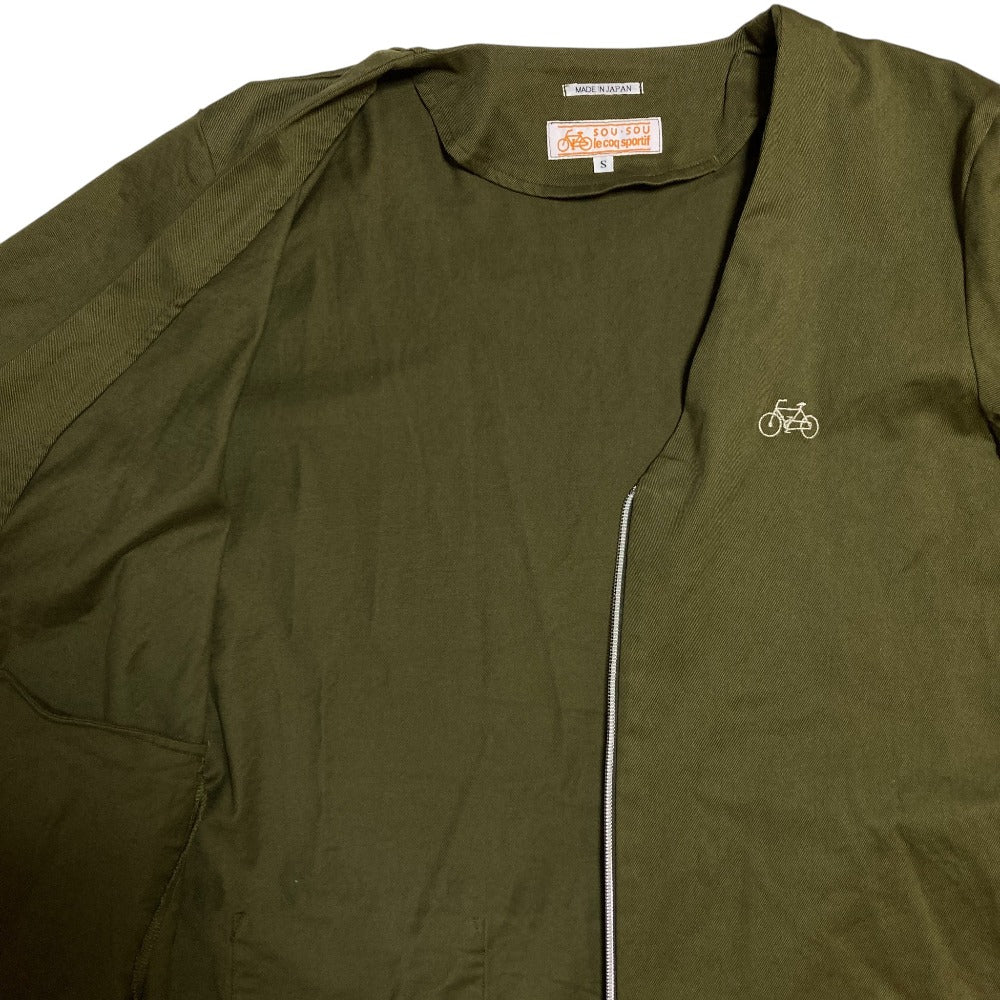 SOU・SOU × le coq sportif コラボノーカラージャケット