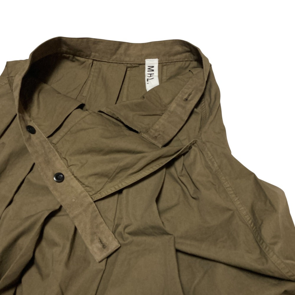 マーガレットハウエル SUPERFINE COTTON TWILL ロングスカート