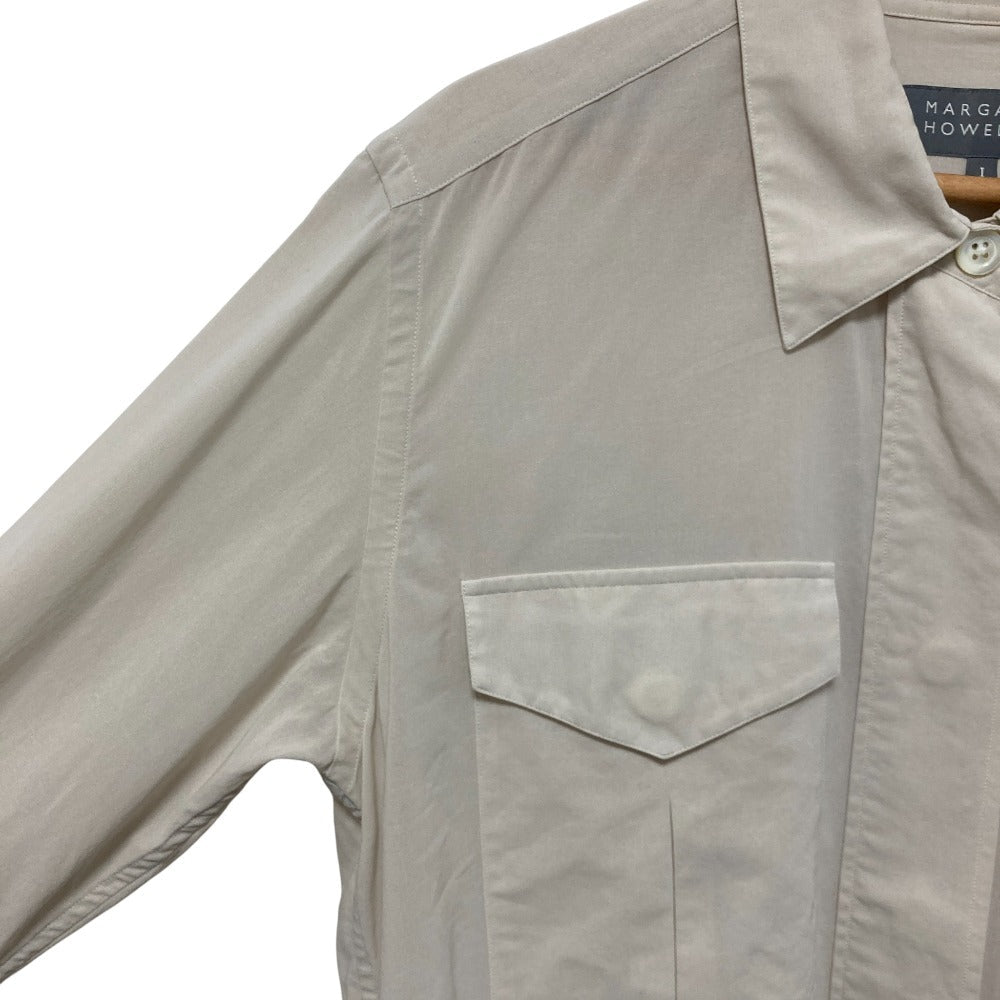 マーガレットハウエル COTTON VOILE シャツ