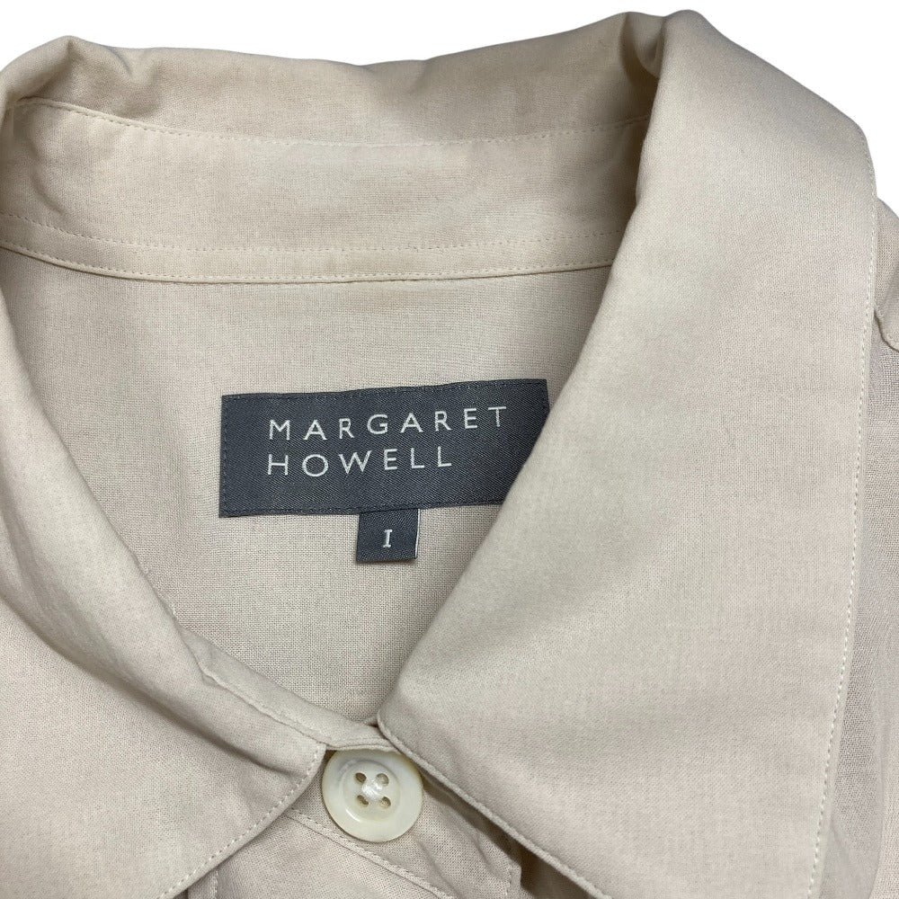 マーガレットハウエル COTTON VOILE シャツ