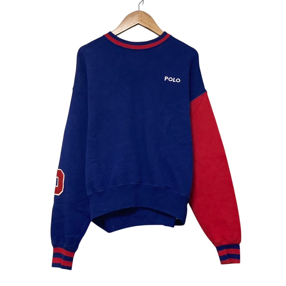 ポロ ラルフ ローレン レター ロゴ フリース スウェットシャツ