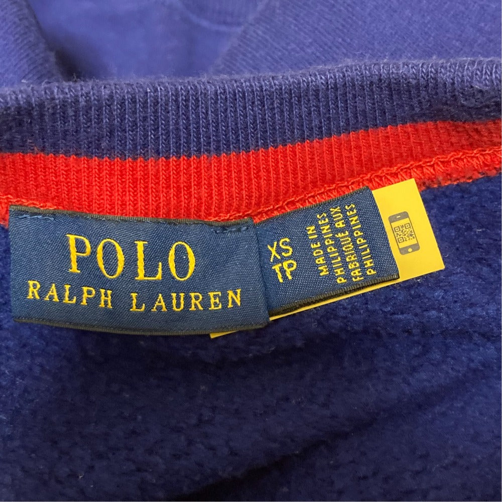 ポロ ラルフ ローレン レター ロゴ フリース スウェットシャツ