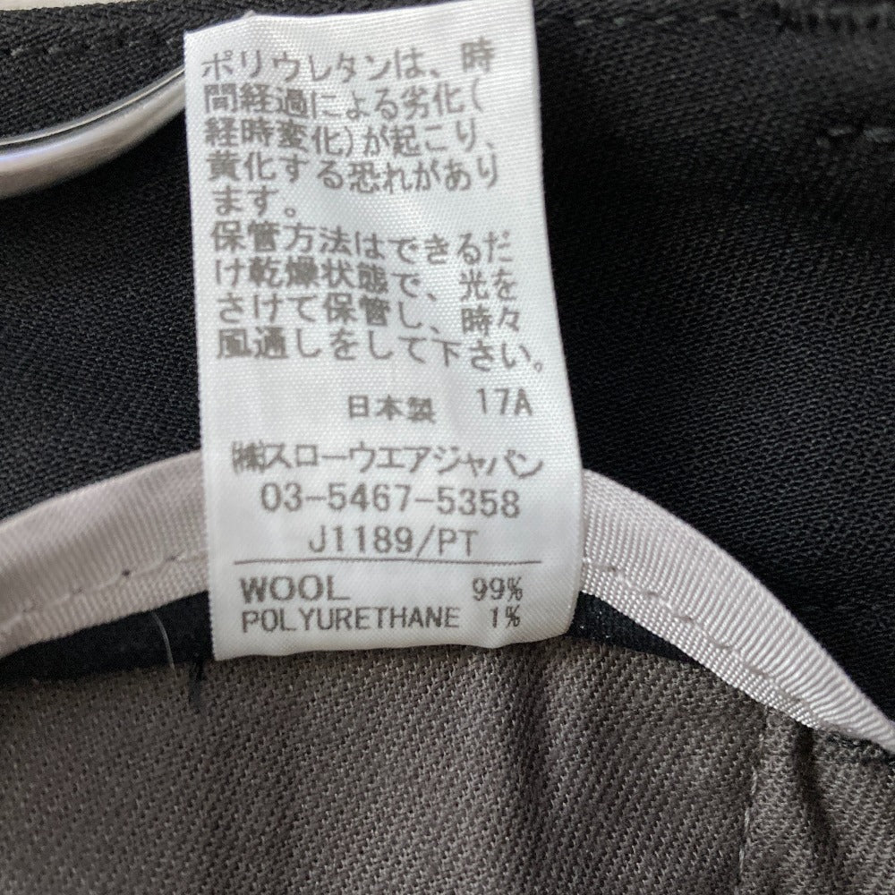 インコテックス ストレッチウールスラックスパンツ