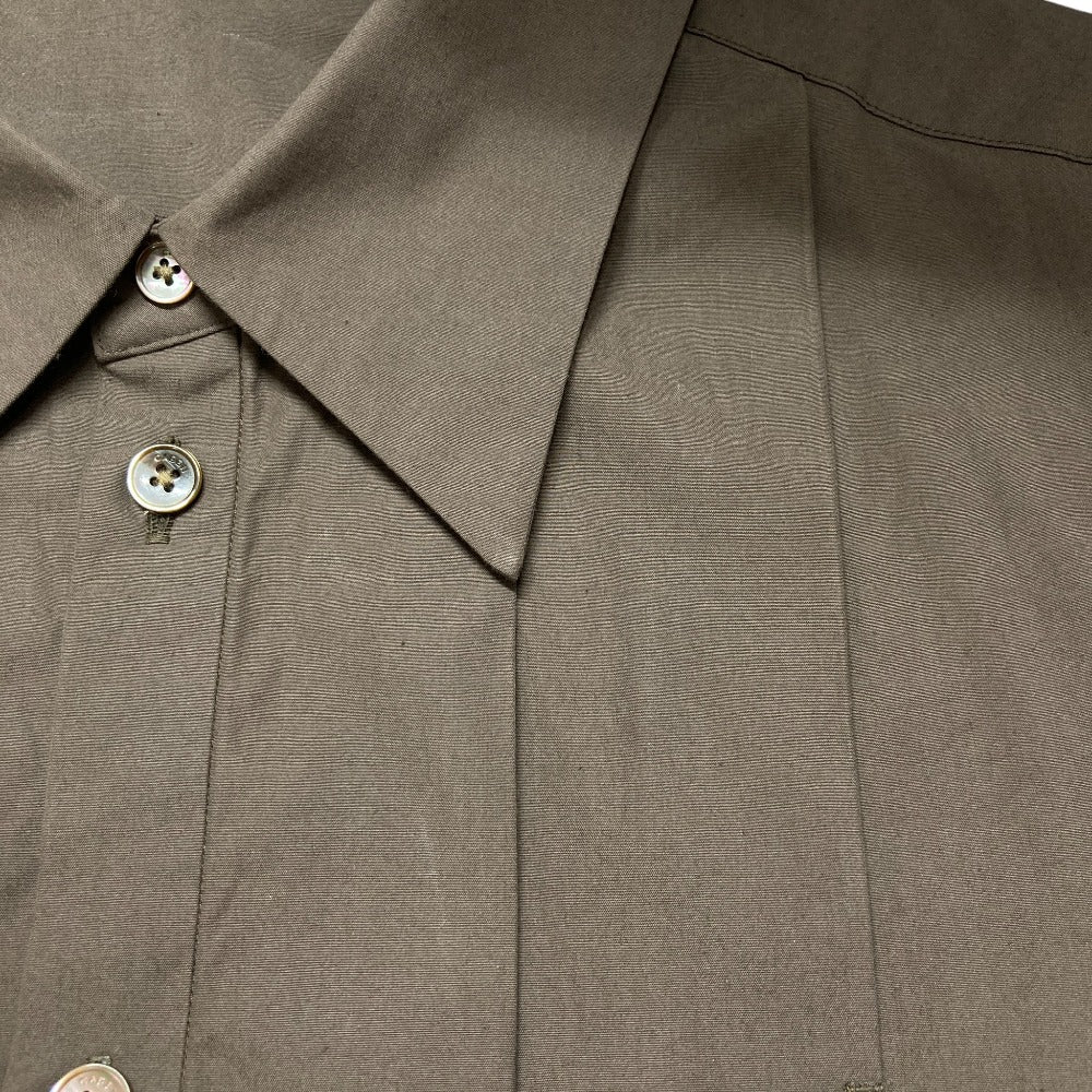 CABaN コットンシルクシャツ