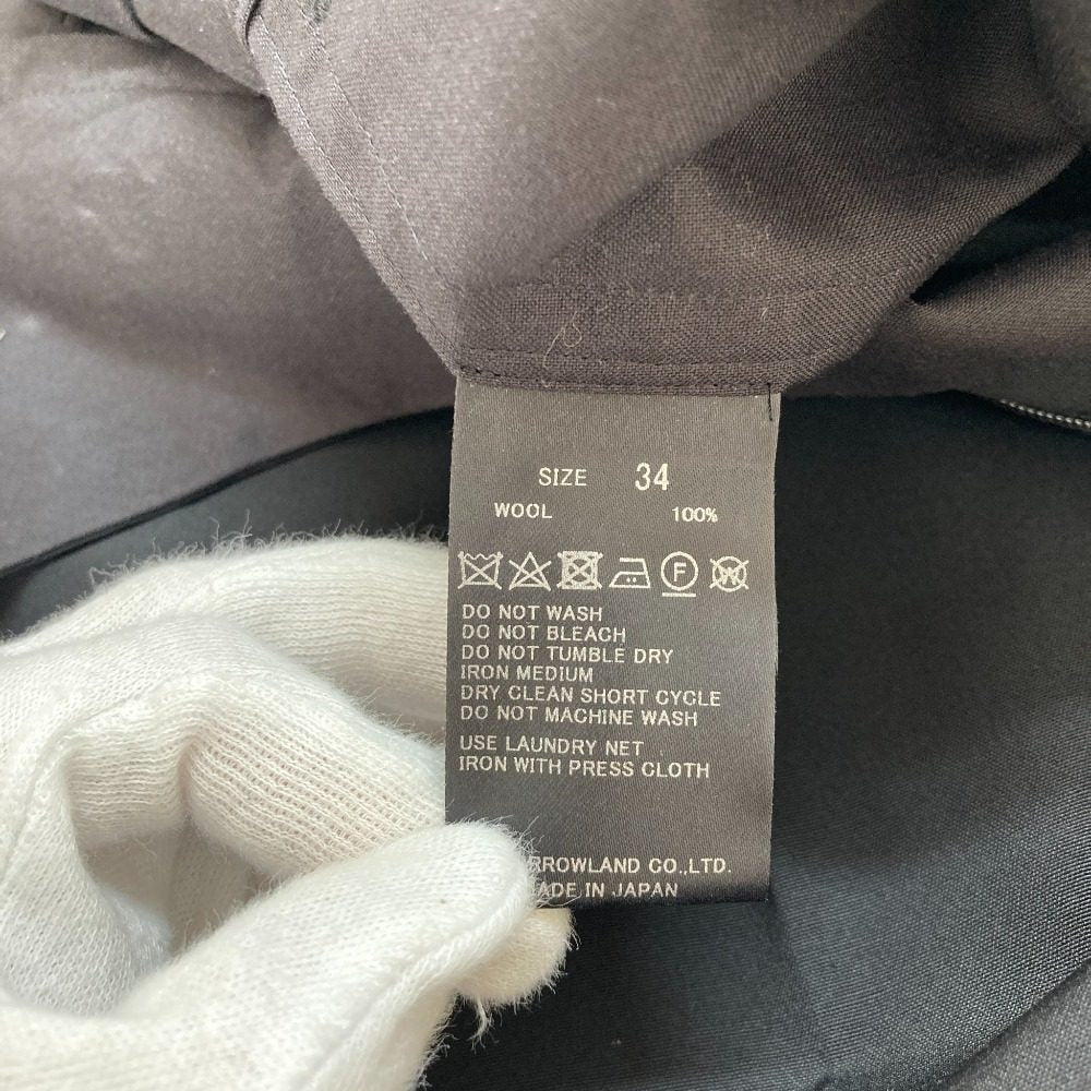 トゥモローランド .B ファインウールワイドパンツ