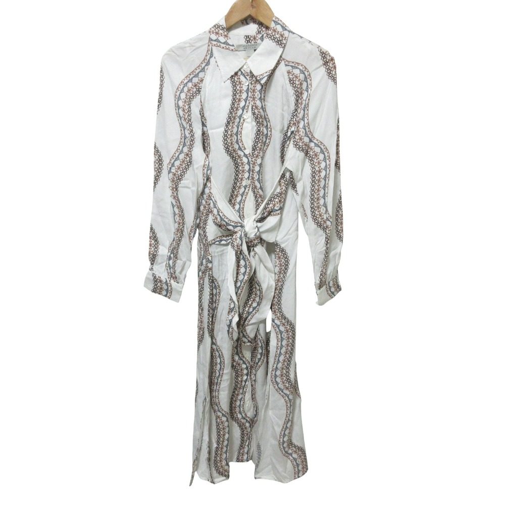 オールセインツ CLANETTA LETICIA DRESS ロングシャツワンピース