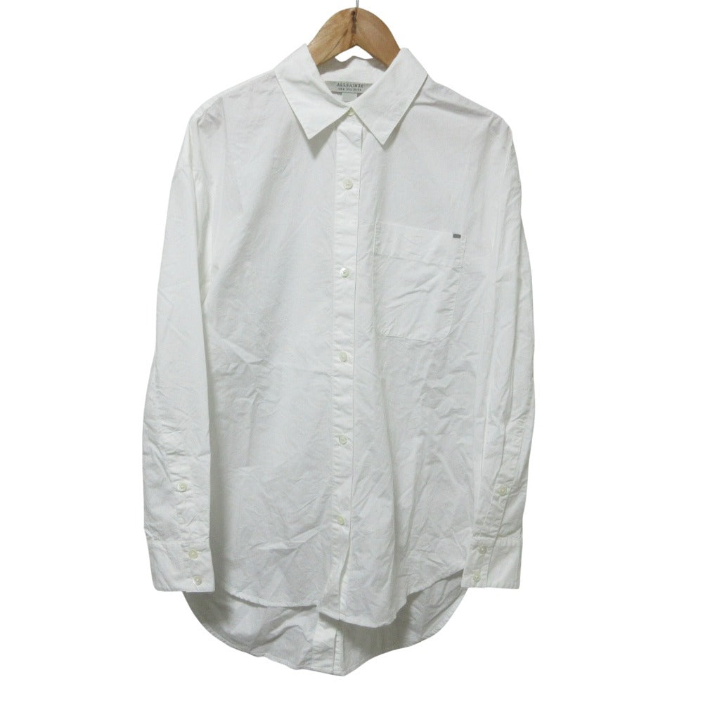 オールセインツ LAURIE SHIRT コットンシャツ