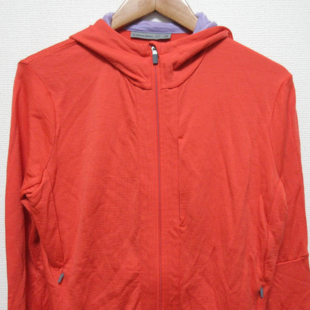 アイスブレーカー クァンタム III ロングスリーブジップフーディー