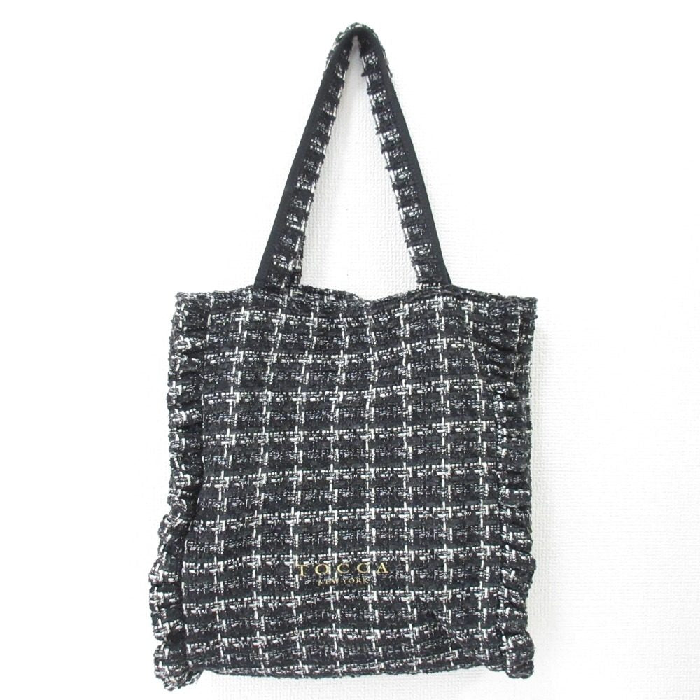 トッカ WAVES TOTE BAG ツイード トートバッグ