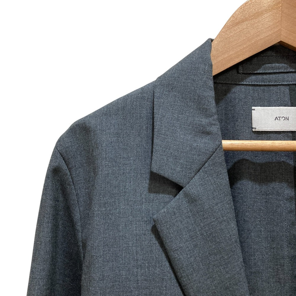 エイトン WOOL TROPICAL テーラードジャケット