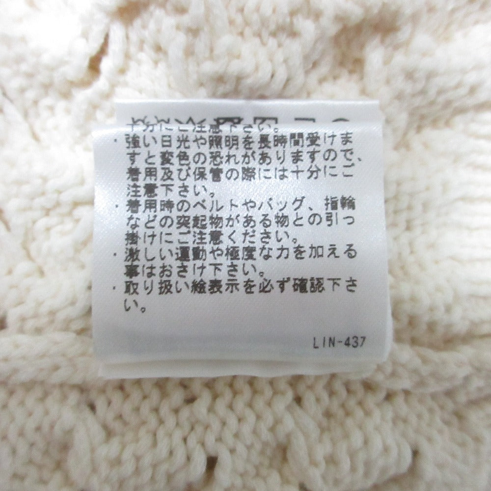 セオリー VNK CABLE CARDI ROUNDED COTTON ニットカーディガン コットン