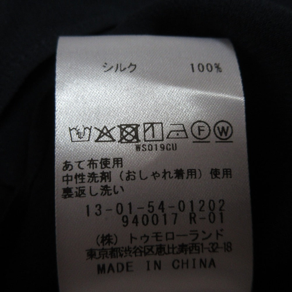 TOMORROWLAND collection シルクシフォンブラウス