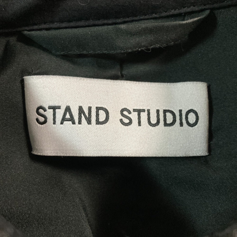 STAND STUDIO エコレザーシャツワンピース