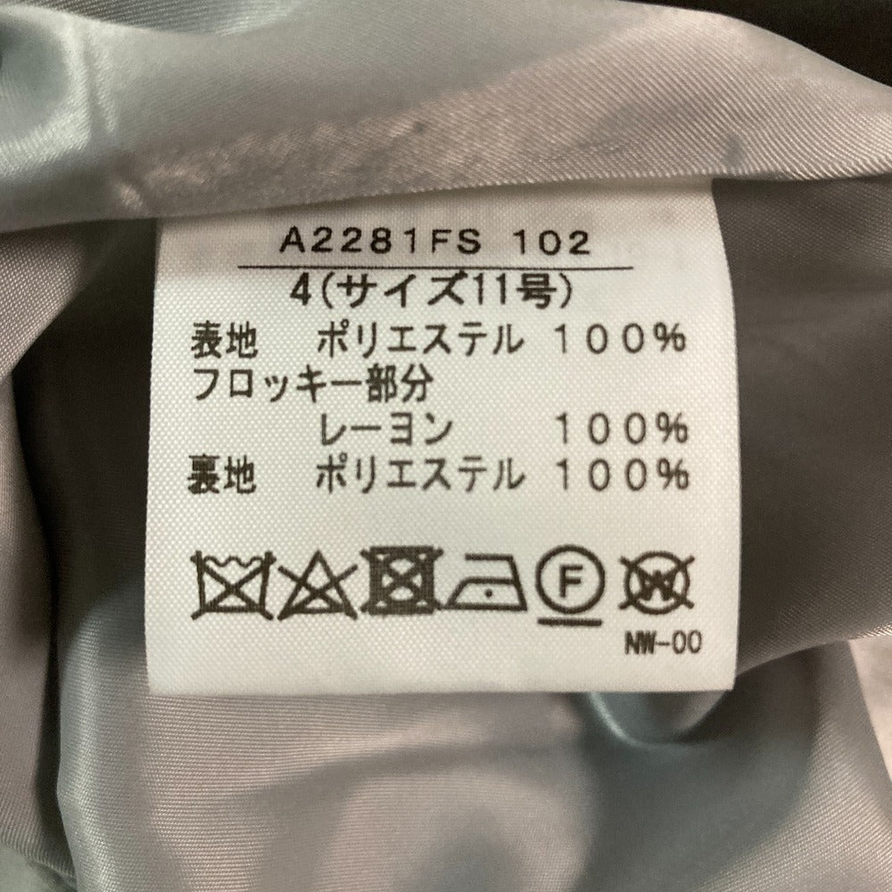 インゲボルグ シフォンドットフロッキースカート