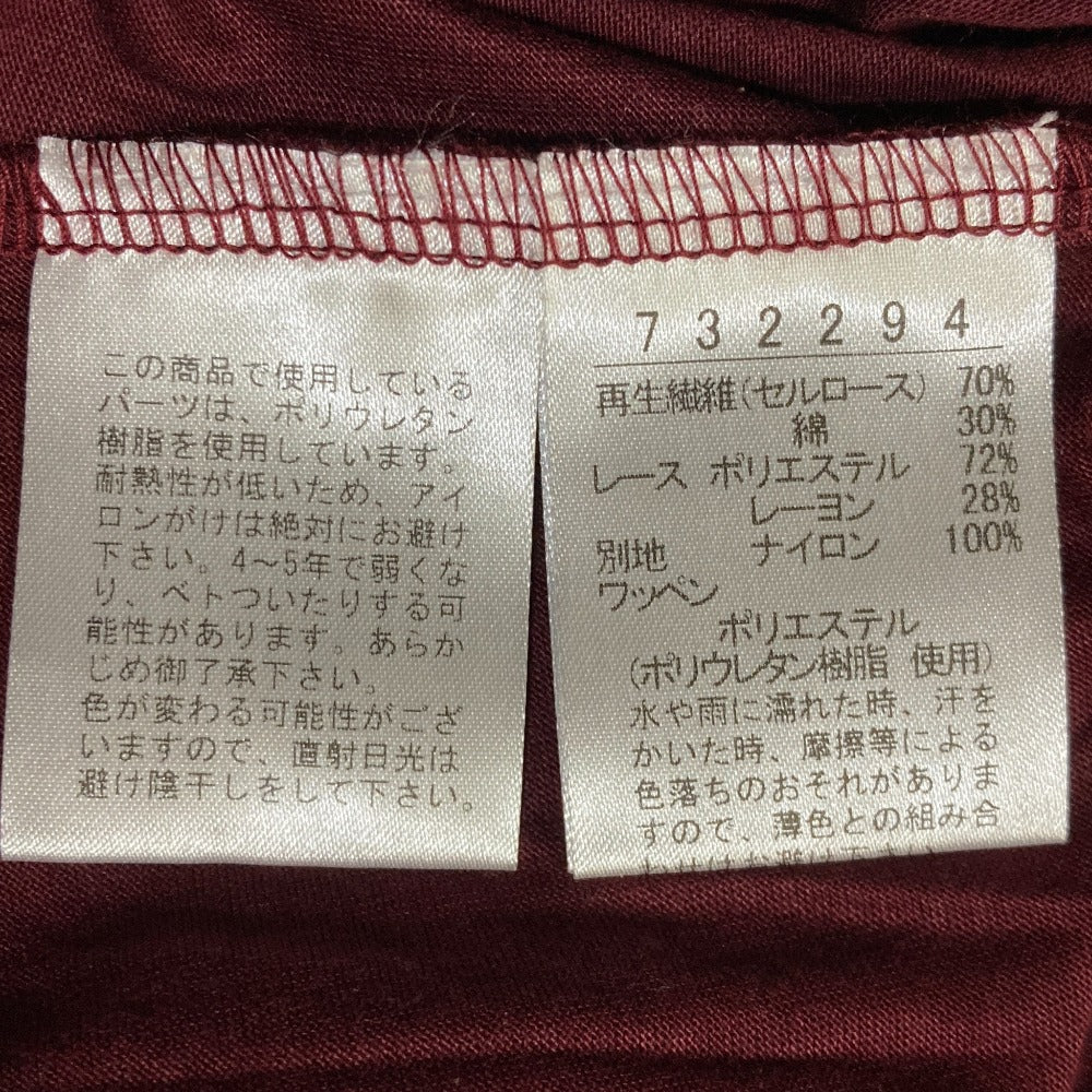 オレボレブラ 立体刺繍レースカットソー