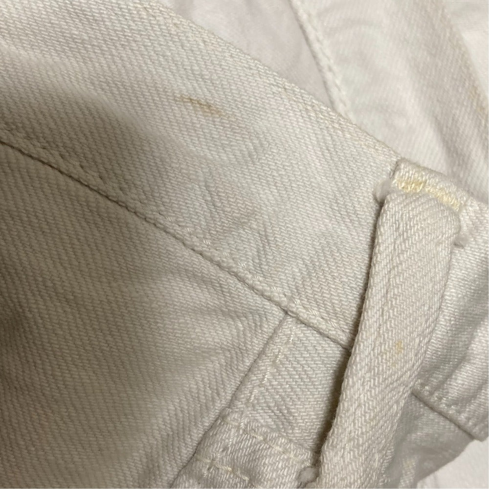 45R ホワイトデニムパンツ