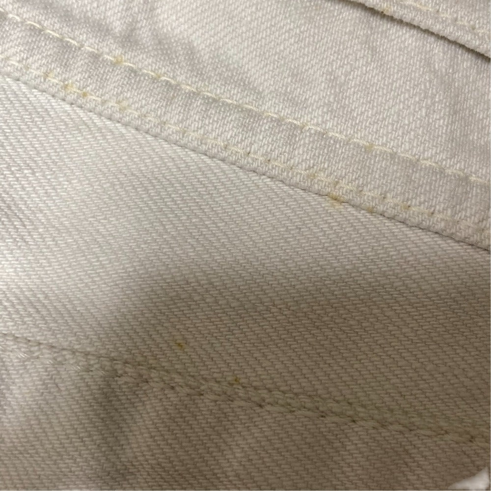 45R ホワイトデニムパンツ