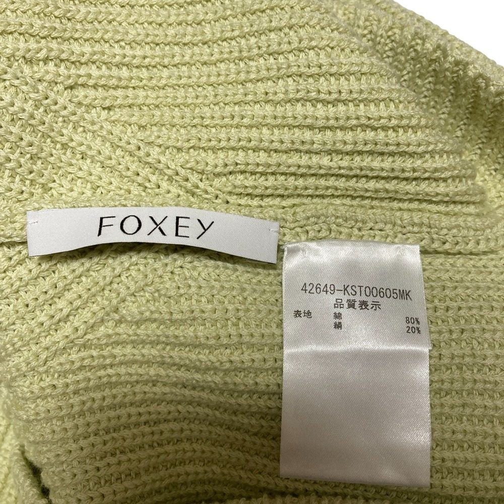 FOXEY Agnes ウールセーター