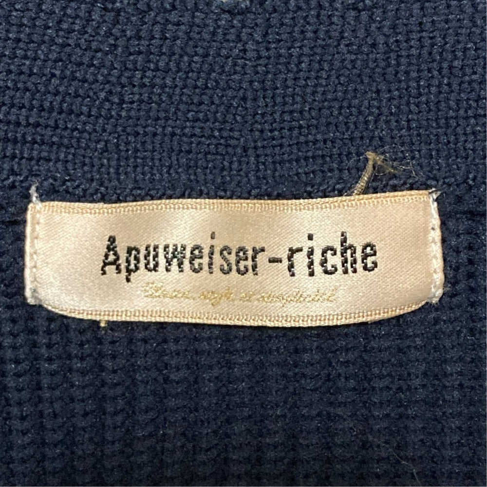 Apuweiser-riche パールニットカーディガン
